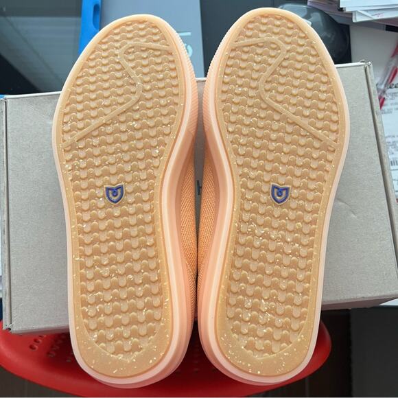 Rothy’s New Women’s RS02 Sneakers Athleisure Creamsicle Orange 9.5 - Picture 4 of 13